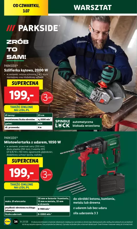 Lidl - gazetka promocyjna Katalog od poniedziałku 30.06 do soboty 05.07 - strona 36