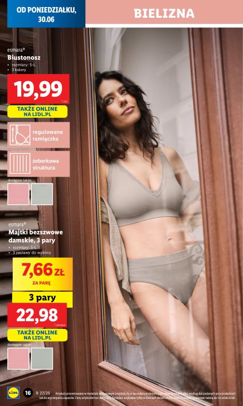 Lidl - gazetka promocyjna Katalog od poniedziałku 30.06 do soboty 05.07 - strona 16
