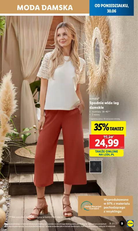 Lidl - gazetka promocyjna Katalog od poniedziałku 30.06 do soboty 05.07 - strona 9