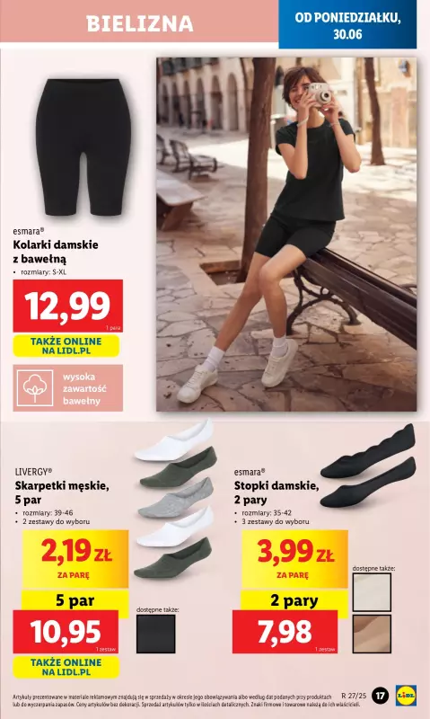 Lidl - gazetka promocyjna Katalog od poniedziałku 30.06 do soboty 05.07 - strona 17