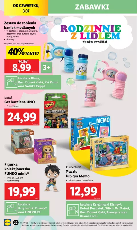 Lidl - gazetka promocyjna Katalog od poniedziałku 30.06 do soboty 05.07 - strona 32