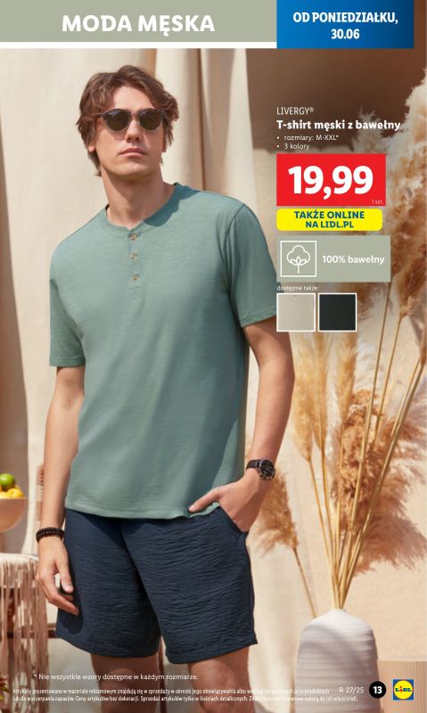 Lidl - gazetka promocyjna Katalog od poniedziałku 30.06 do soboty 05.07 - strona 13