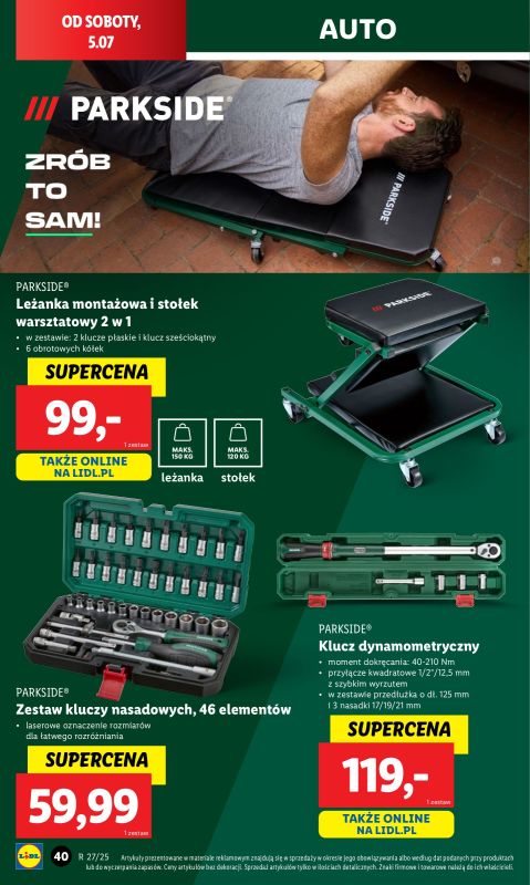 Lidl - gazetka promocyjna Katalog od poniedziałku 30.06 do soboty 05.07 - strona 42