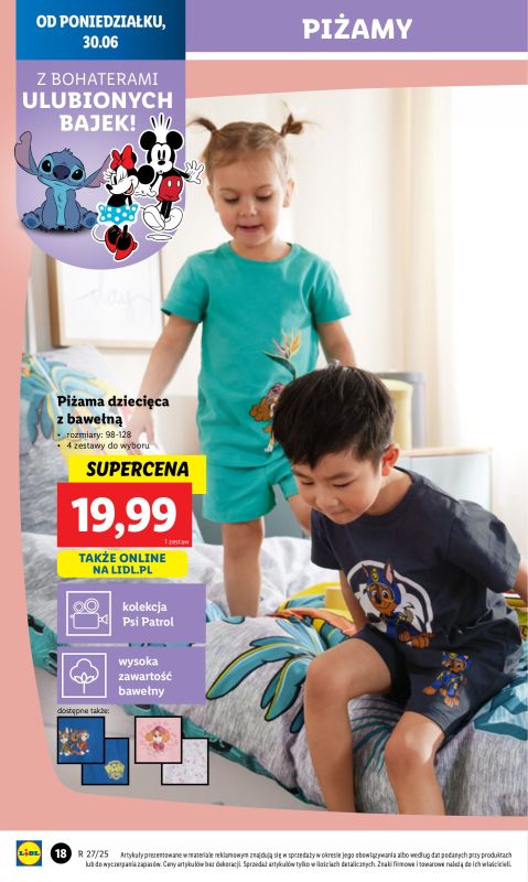 Lidl - gazetka promocyjna Katalog od poniedziałku 30.06 do soboty 05.07 - strona 18