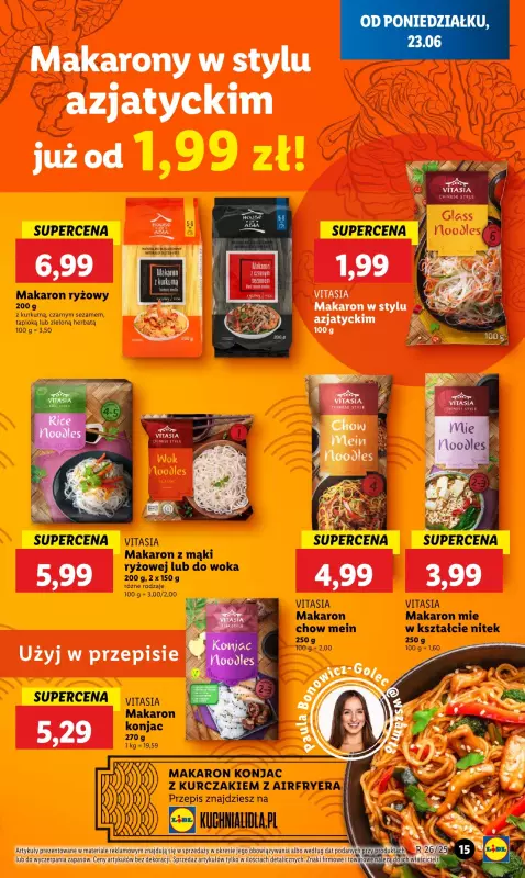 Lidl - gazetka promocyjna Oferta od poniedziałku od poniedziałku 23.06 do środy 25.06 - strona 17