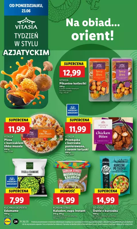 Lidl - gazetka promocyjna Oferta od poniedziałku od poniedziałku 23.06 do środy 25.06 - strona 26