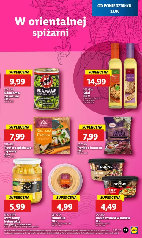Lidl - gazetka promocyjna Oferta od poniedziałku od poniedziałku 23.06 do środy 25.06 - strona 19