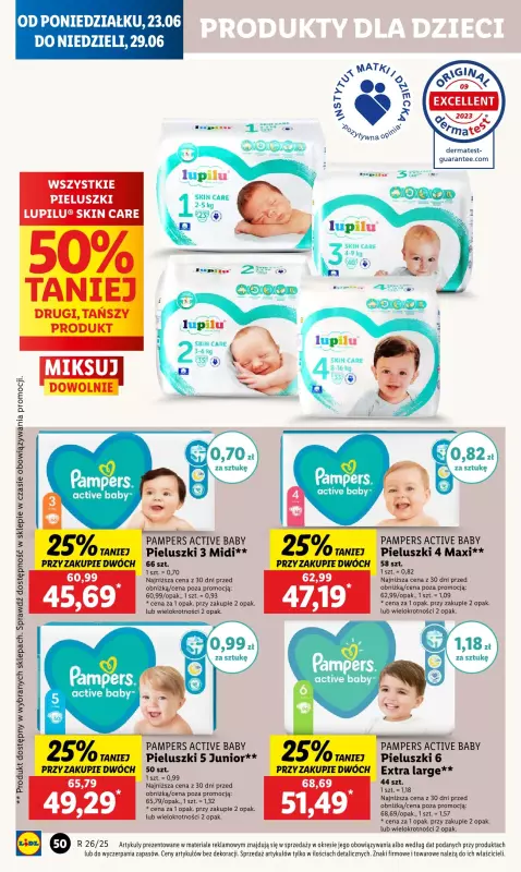 Lidl - gazetka promocyjna Oferta od poniedziałku od poniedziałku 23.06 do środy 25.06 - strona 56