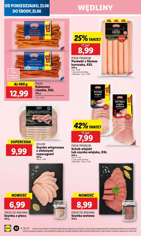 Lidl - gazetka promocyjna Oferta od poniedziałku od poniedziałku 23.06 do środy 25.06 - strona 34