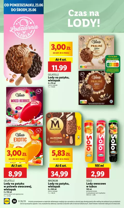 Lidl - gazetka promocyjna Oferta od poniedziałku od poniedziałku 23.06 do środy 25.06 - strona 42