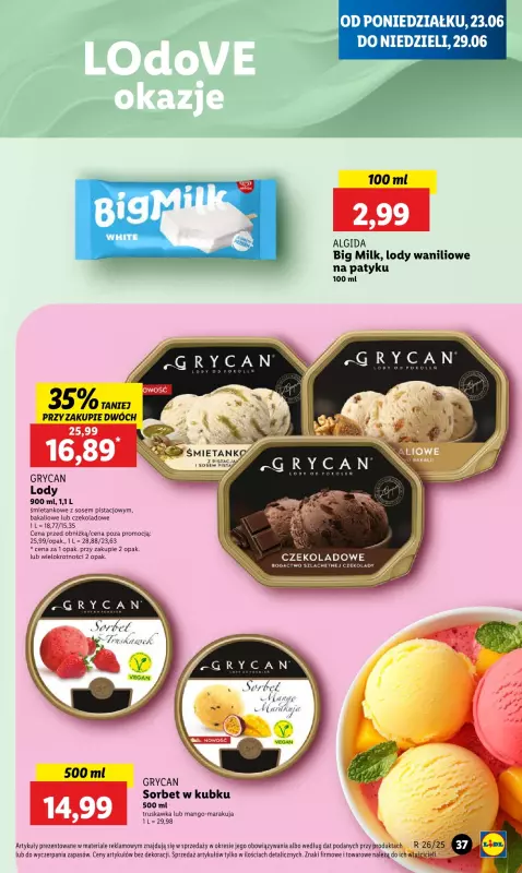 Lidl - gazetka promocyjna Oferta od poniedziałku od poniedziałku 23.06 do środy 25.06 - strona 43