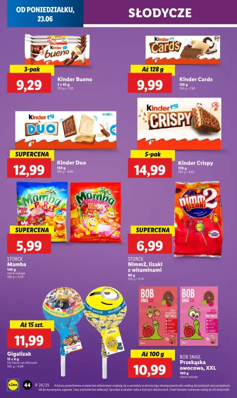 Lidl - gazetka promocyjna Oferta od poniedziałku od poniedziałku 23.06 do środy 25.06 - strona 50