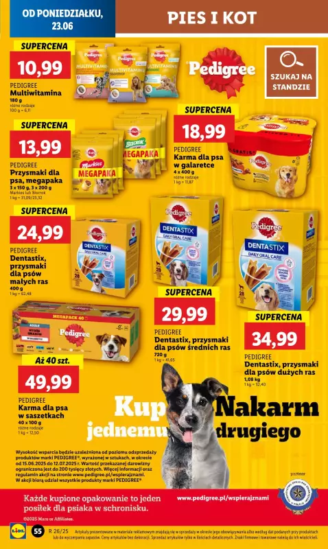 Lidl - gazetka promocyjna Oferta od poniedziałku od poniedziałku 23.06 do środy 25.06 - strona 62