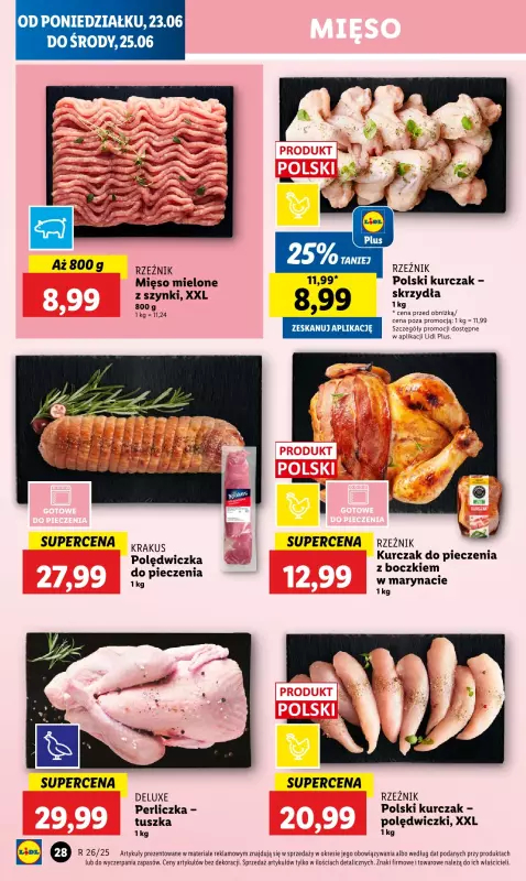 Lidl - gazetka promocyjna Oferta od poniedziałku od poniedziałku 23.06 do środy 25.06 - strona 30