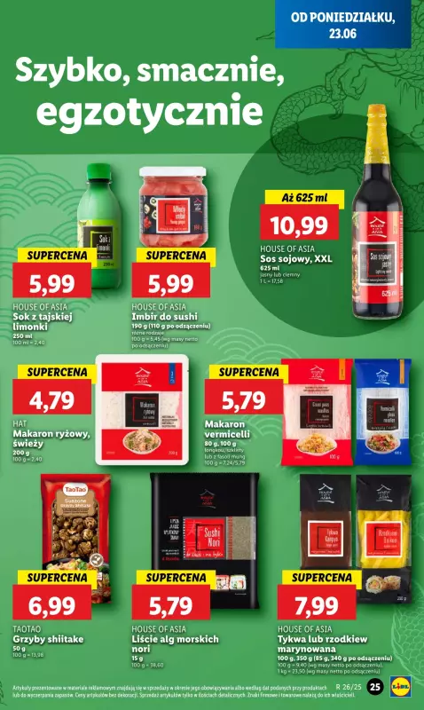 Lidl - gazetka promocyjna Oferta od poniedziałku od poniedziałku 23.06 do środy 25.06 - strona 27