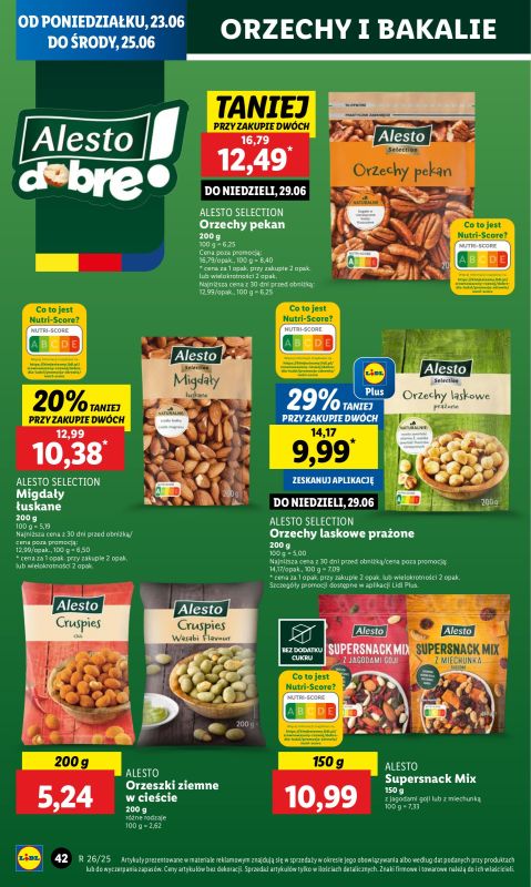 Lidl - gazetka promocyjna Oferta od poniedziałku od poniedziałku 23.06 do środy 25.06 - strona 50