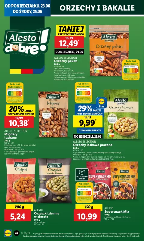 Lidl - gazetka promocyjna Oferta od poniedziałku od poniedziałku 23.06 do środy 25.06 - strona 50