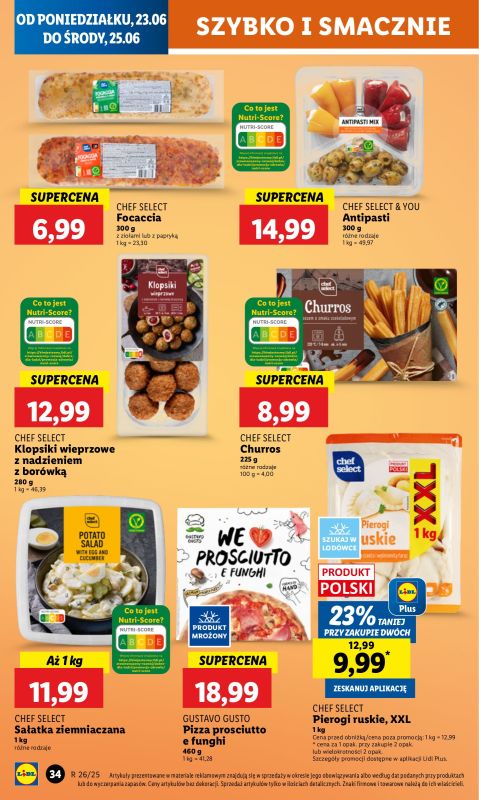 Lidl - gazetka promocyjna Oferta od poniedziałku od poniedziałku 23.06 do środy 25.06 - strona 38