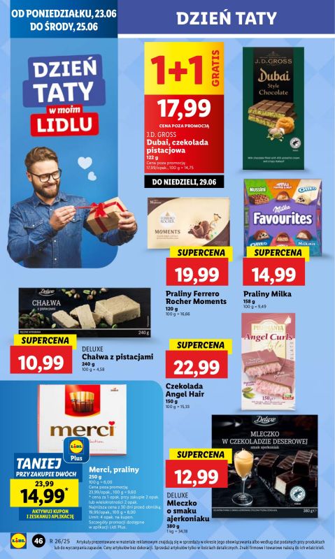 Lidl - gazetka promocyjna Oferta od poniedziałku od poniedziałku 23.06 do środy 25.06 - strona 54