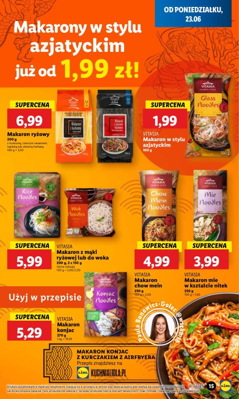 Lidl - gazetka promocyjna Oferta od poniedziałku od poniedziałku 23.06 do środy 25.06 - strona 17