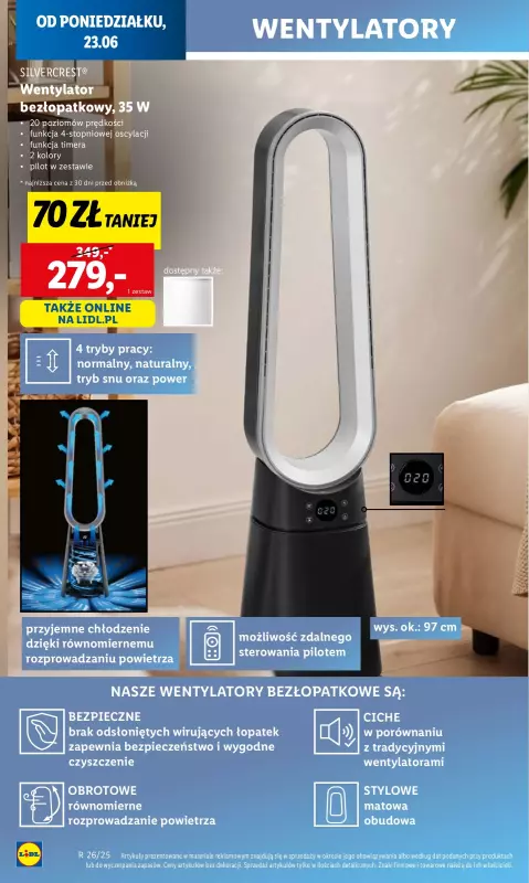 Lidl - gazetka promocyjna Oferta od poniedziałku od poniedziałku 23.06 do środy 25.06 - strona 14