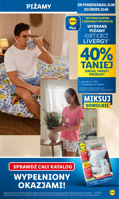 Lidl - gazetka promocyjna Oferta od poniedziałku od poniedziałku 23.06 do środy 25.06 - strona 15