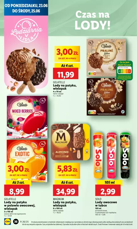 Lidl - gazetka promocyjna Oferta od poniedziałku od poniedziałku 23.06 do środy 25.06 - strona 42