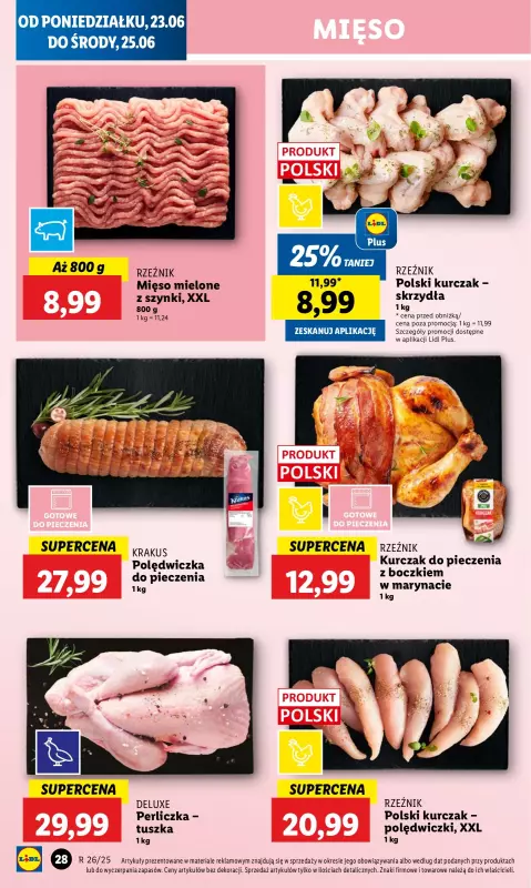 Lidl - gazetka promocyjna Oferta od poniedziałku od poniedziałku 23.06 do środy 25.06 - strona 30