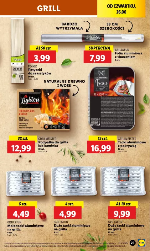 Lidl - gazetka promocyjna Oferta od czwartku od czwartku 26.06 do niedzieli 29.06 - strona 27