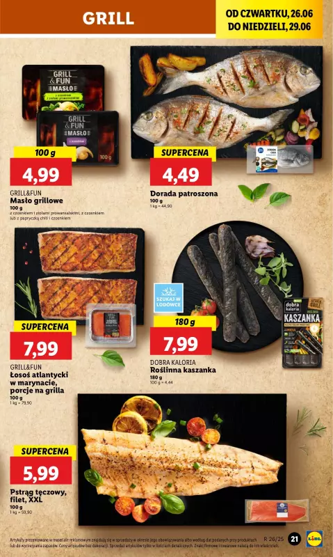 Lidl - gazetka promocyjna Oferta od czwartku od czwartku 26.06 do niedzieli 29.06 - strona 25