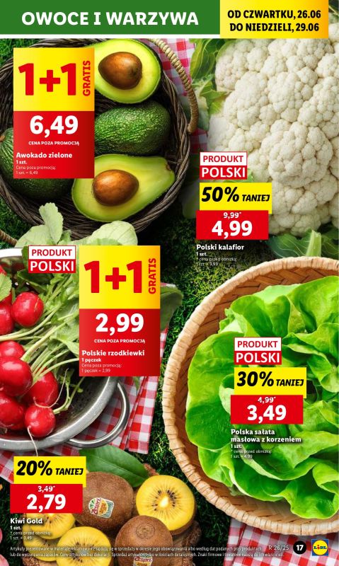 Lidl - gazetka promocyjna Oferta od czwartku od czwartku 26.06 do niedzieli 29.06 - strona 21