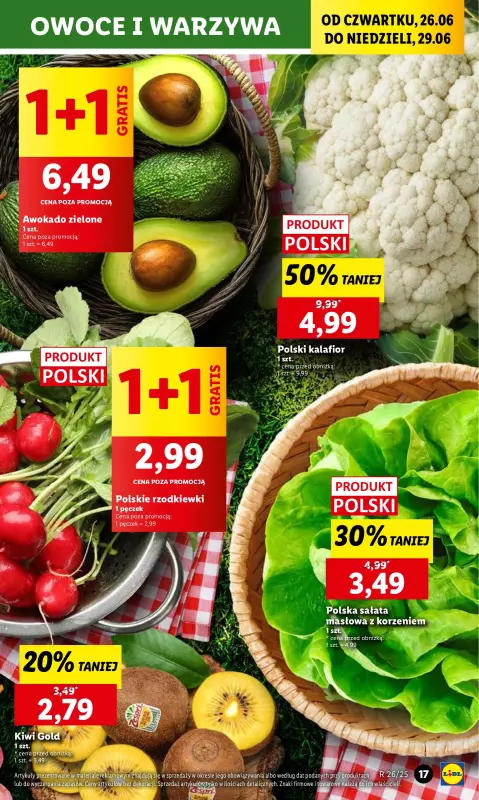 Lidl - gazetka promocyjna Oferta od czwartku od czwartku 26.06 do niedzieli 29.06 - strona 21