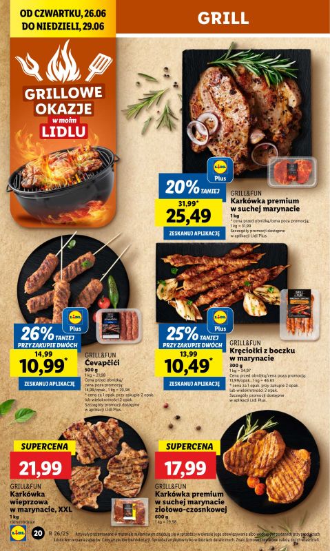 Lidl - gazetka promocyjna Oferta od czwartku od czwartku 26.06 do niedzieli 29.06 - strona 24