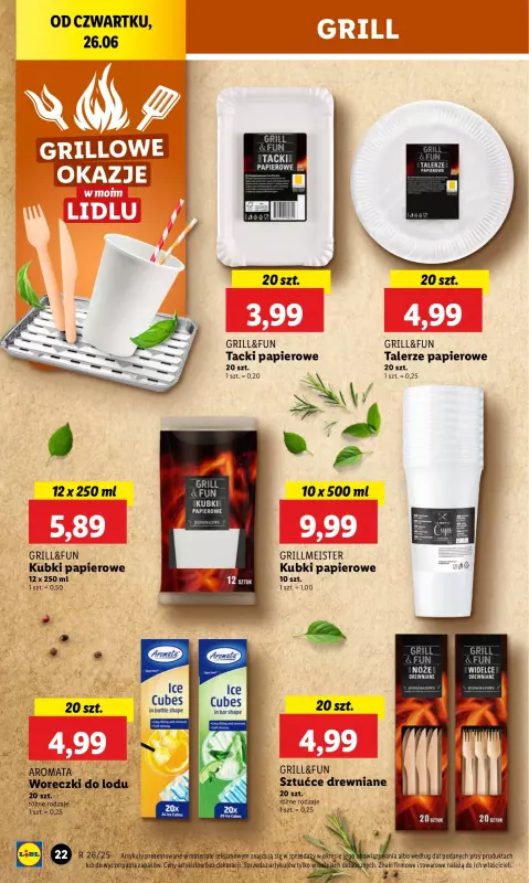 Lidl - gazetka promocyjna Oferta od czwartku od czwartku 26.06 do niedzieli 29.06 - strona 26
