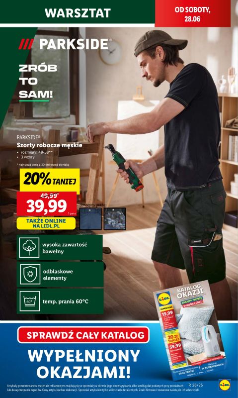 Lidl - gazetka promocyjna Oferta od czwartku od czwartku 26.06 do niedzieli 29.06 - strona 17