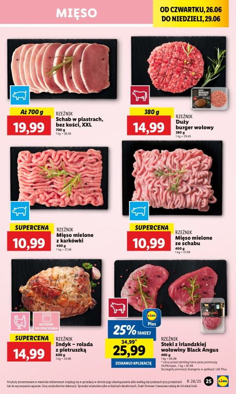 Lidl - gazetka promocyjna Oferta od czwartku od czwartku 26.06 do niedzieli 29.06 - strona 29