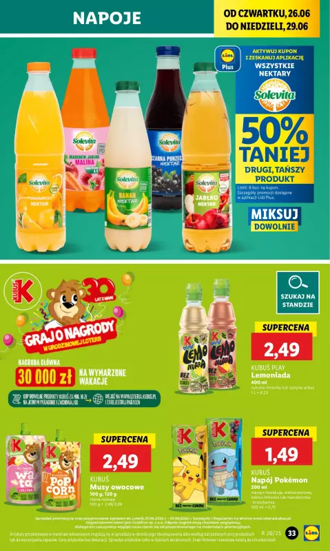 Lidl - gazetka promocyjna Oferta od czwartku od czwartku 26.06 do niedzieli 29.06 - strona 41