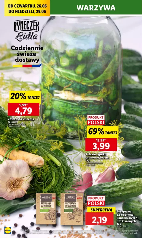 Lidl - gazetka promocyjna Oferta od czwartku od czwartku 26.06 do niedzieli 29.06 - strona 18