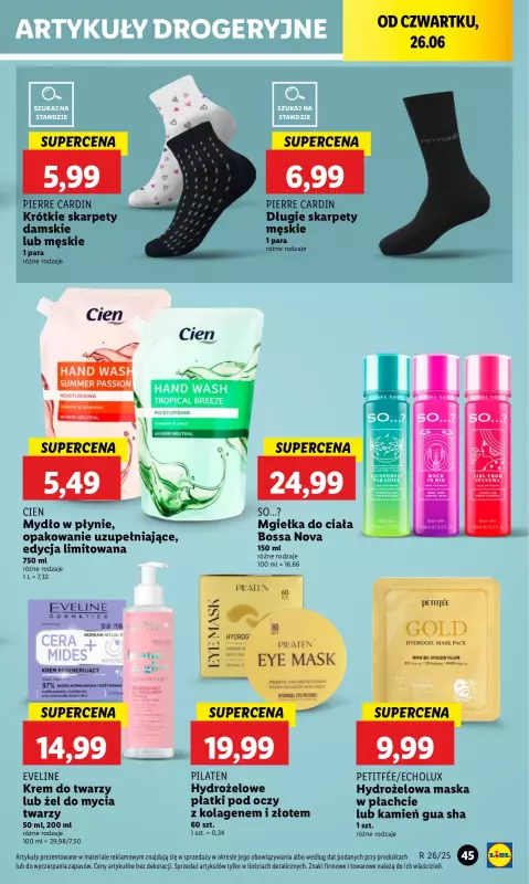 Lidl - gazetka promocyjna Oferta od czwartku od czwartku 26.06 do niedzieli 29.06 - strona 55