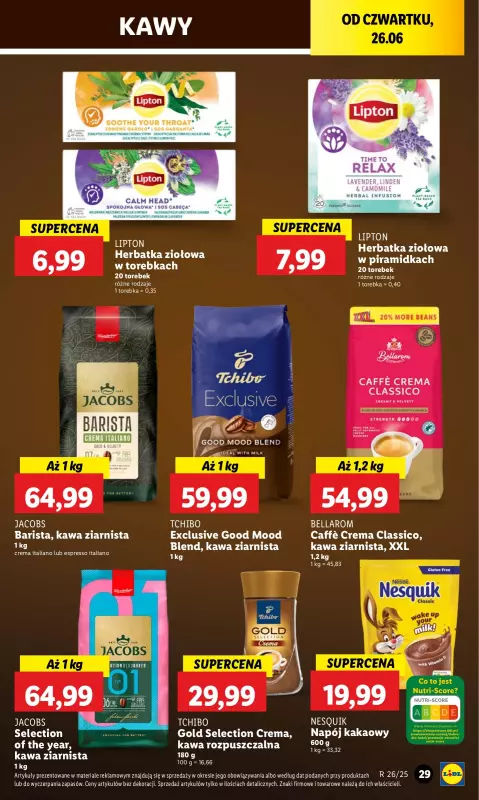 Lidl - gazetka promocyjna Oferta od czwartku od czwartku 26.06 do niedzieli 29.06 - strona 35