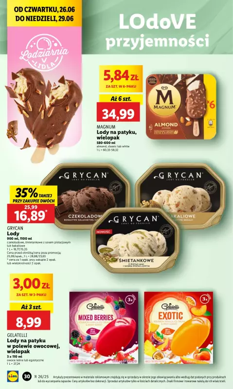 Lidl - gazetka promocyjna Oferta od czwartku od czwartku 26.06 do niedzieli 29.06 - strona 36