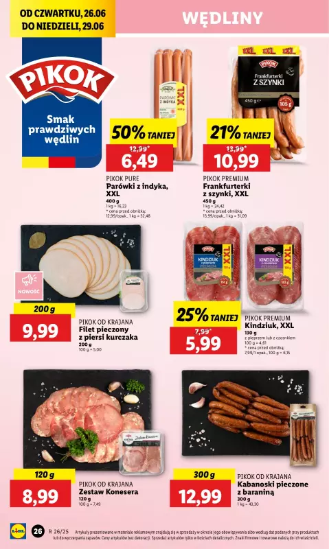 Lidl - gazetka promocyjna Oferta od czwartku od czwartku 26.06 do niedzieli 29.06 - strona 30