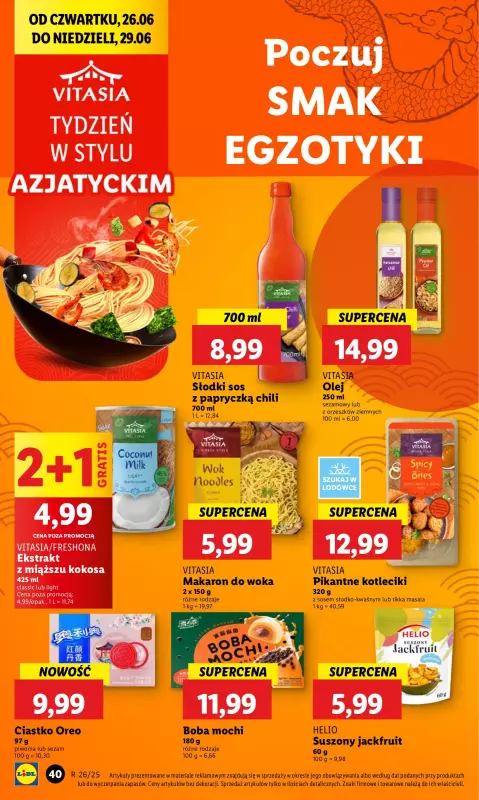 Lidl - gazetka promocyjna Oferta od czwartku od czwartku 26.06 do niedzieli 29.06 - strona 50