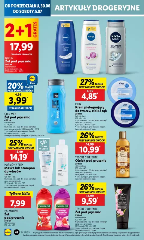 Lidl - gazetka promocyjna Oferta od poniedziałku od poniedziałku 30.06 do środy 02.07 - strona 50