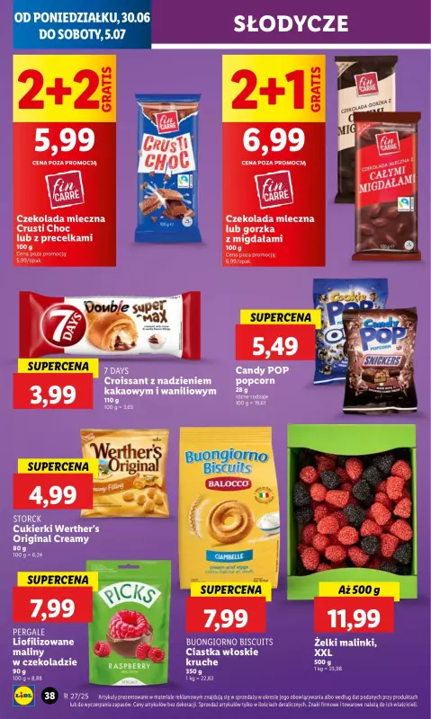 Lidl - gazetka promocyjna Oferta od poniedziałku od poniedziałku 30.06 do środy 02.07 - strona 46