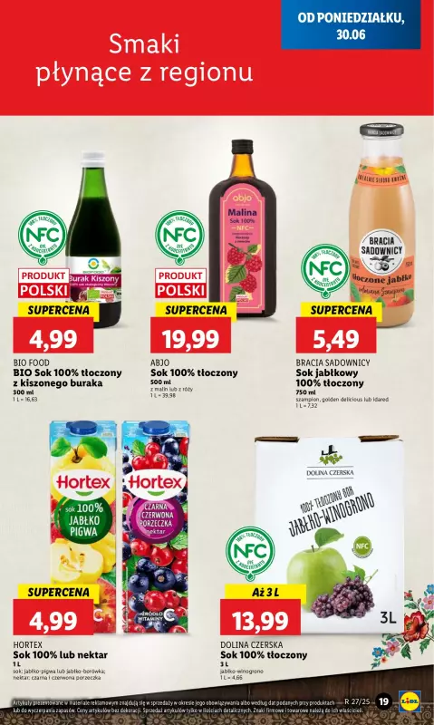 Lidl - gazetka promocyjna Oferta od poniedziałku od poniedziałku 30.06 do środy 02.07 - strona 23