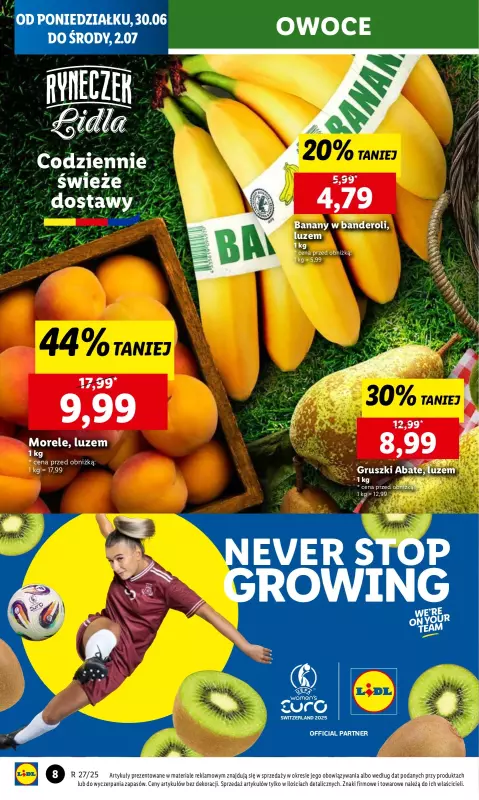 Lidl - gazetka promocyjna Oferta od poniedziałku od poniedziałku 30.06 do środy 02.07 - strona 12