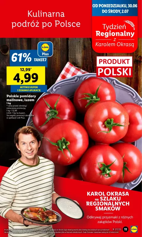 Lidl - gazetka promocyjna Oferta od poniedziałku od poniedziałku 30.06 do środy 02.07 - strona 15