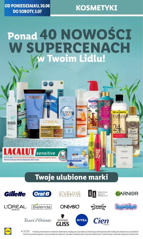 Lidl - gazetka promocyjna Oferta od poniedziałku od poniedziałku 30.06 do środy 02.07 - strona 54