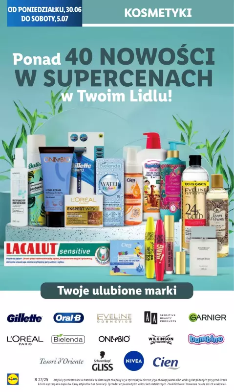 Lidl - gazetka promocyjna Oferta od poniedziałku od poniedziałku 30.06 do środy 02.07 - strona 54